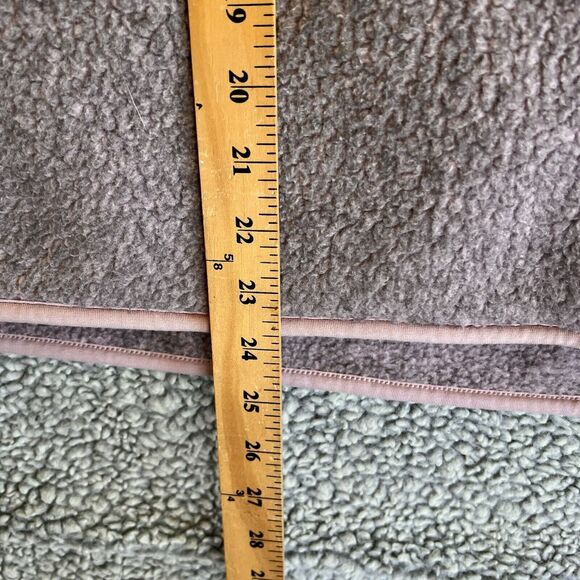 Madewell Polartec Fleece Womens XS Half Zip Jacket Purple Oversized Style #L9588 - Picture 5 of 8